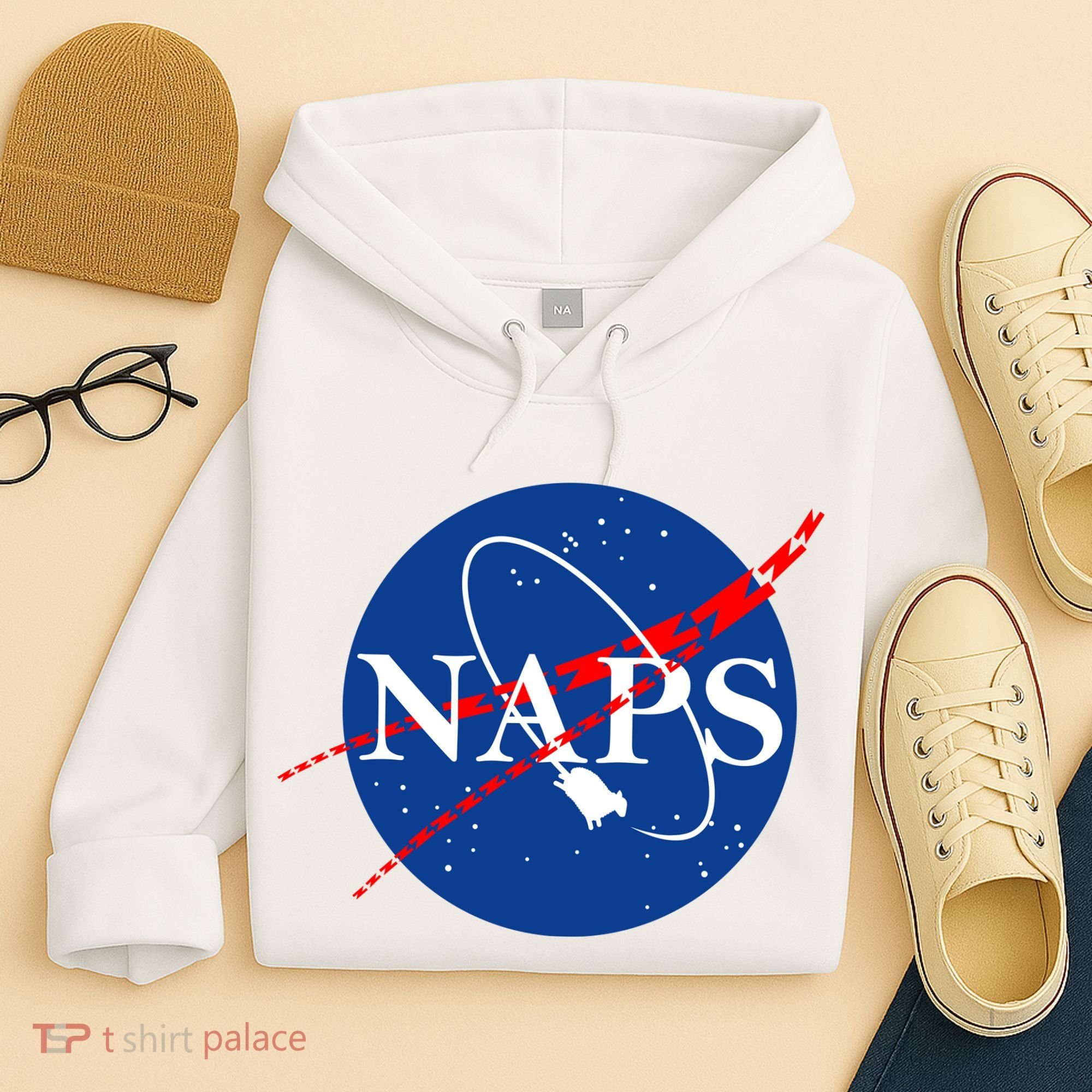 NAPS Space Parody Logo Hoodie