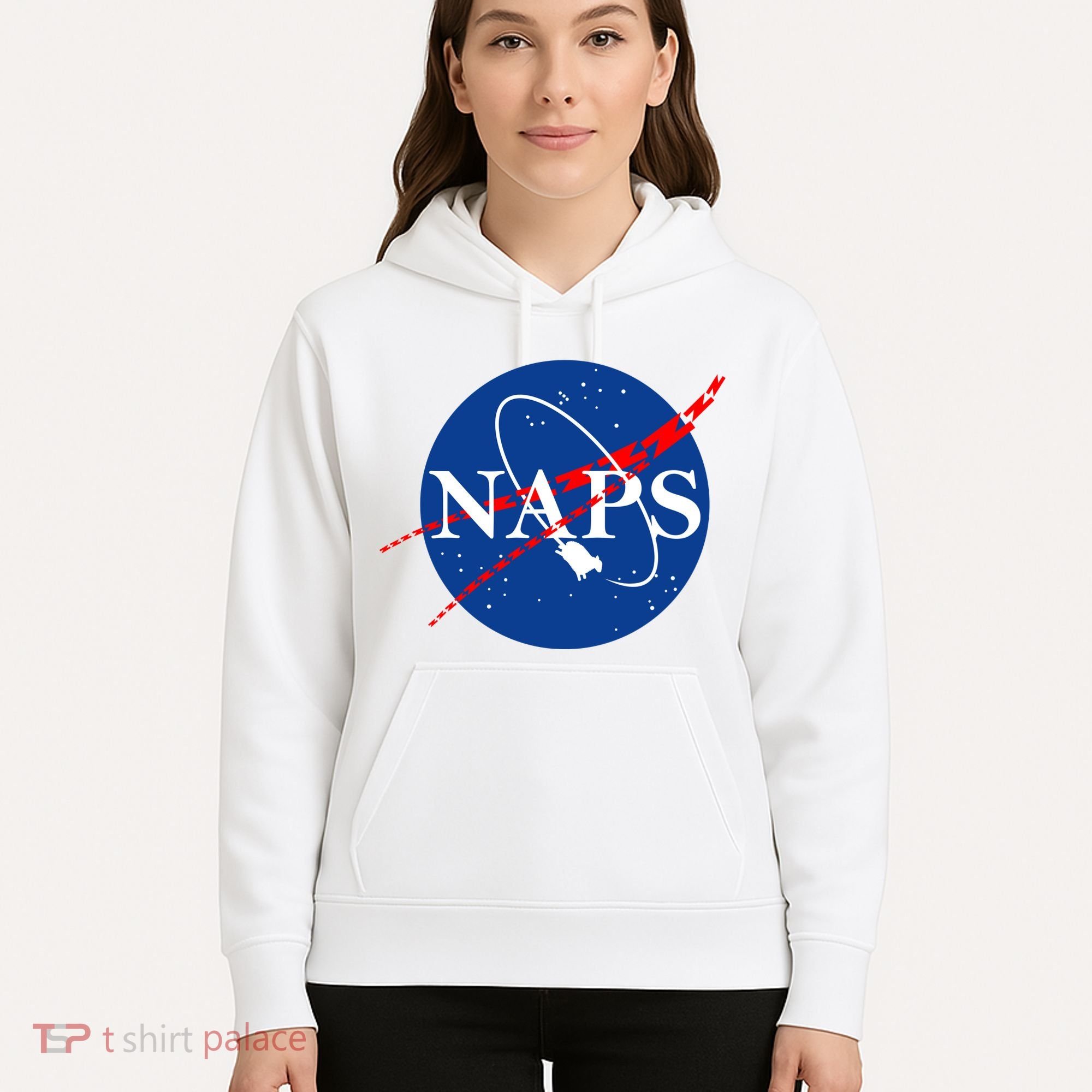 NAPS Space Parody Logo Hoodie