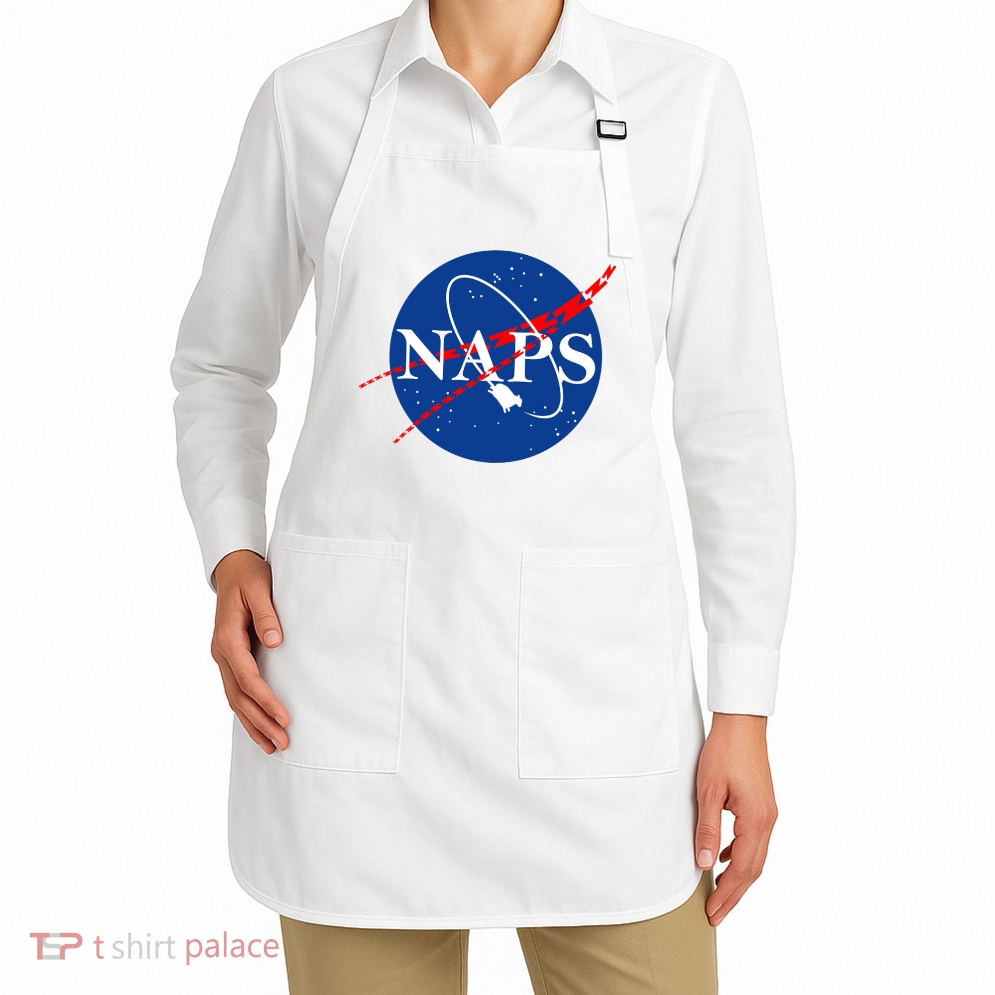 NAPS Space Parody Logo Apron