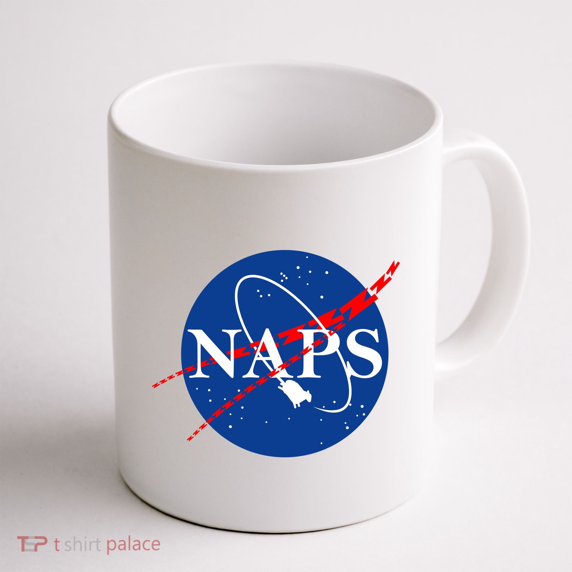 NAPS Space Parody Logo Coffee Mug