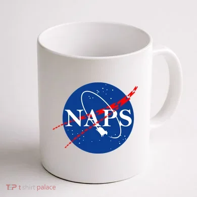 NAPS Space Parody Logo Coffee Mug back