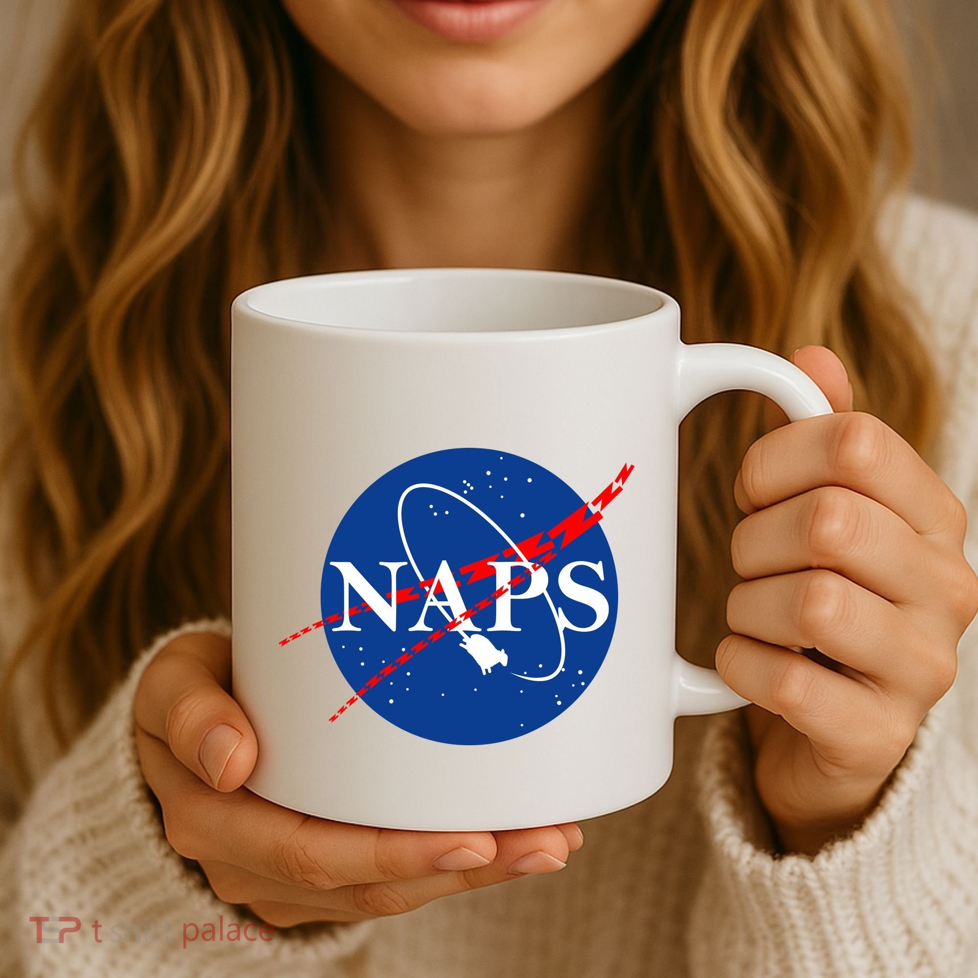 NAPS Space Parody Logo Coffee Mug
