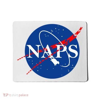 NAPS Space Parody Logo Mousepad