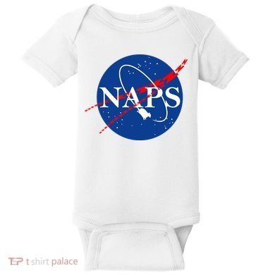 NAPS Space Parody Logo Baby Bodysuit