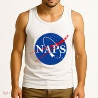 NAPS Space Parody Logo Tank Top thumb 3