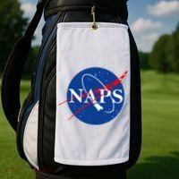 NAPS Space Parody Logo Golf Towel thumb 2