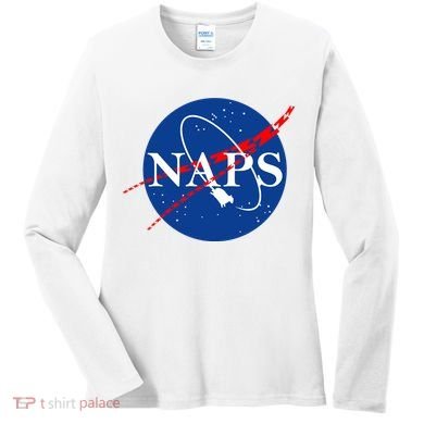 NAPS Space Parody Logo Women's Long Sleeve Shirt