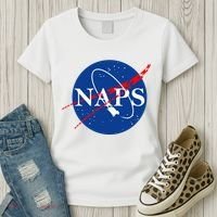 NAPS Space Parody Logo Women's T-Shirt thumb 3
