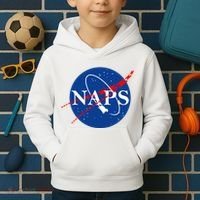 NAPS Space Parody Logo Kids Hoodie thumb 2