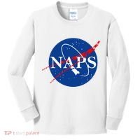 NAPS Space Parody Logo Kids Long Sleeve Shirt thumb 0