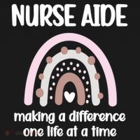 Nurse Aide Rainbow Nurse Aide Week Nursing Assistant Cute Gift Backpack thumb 2