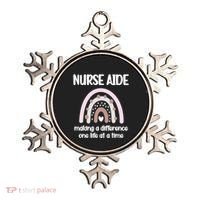 Nurse Aide Rainbow Nurse Aide Week Nursing Assistant Cute Gift Ornament thumb 0