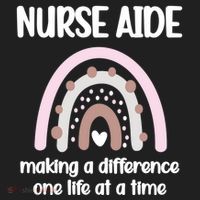 Nurse Aide Rainbow Nurse Aide Week Nursing Assistant Cute Gift Hat thumb 2