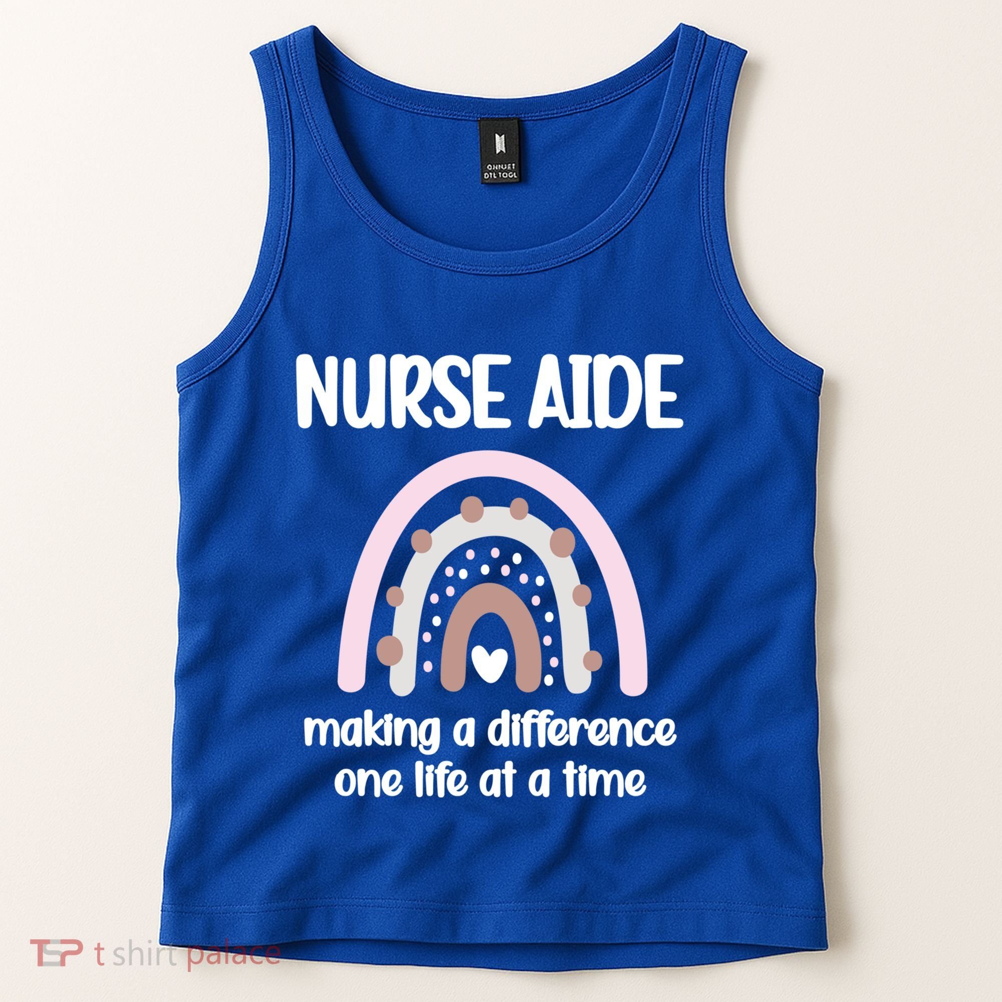 Nurse Aide Rainbow Nurse Aide Week Nursing Assistant Cute Gift Tank Top