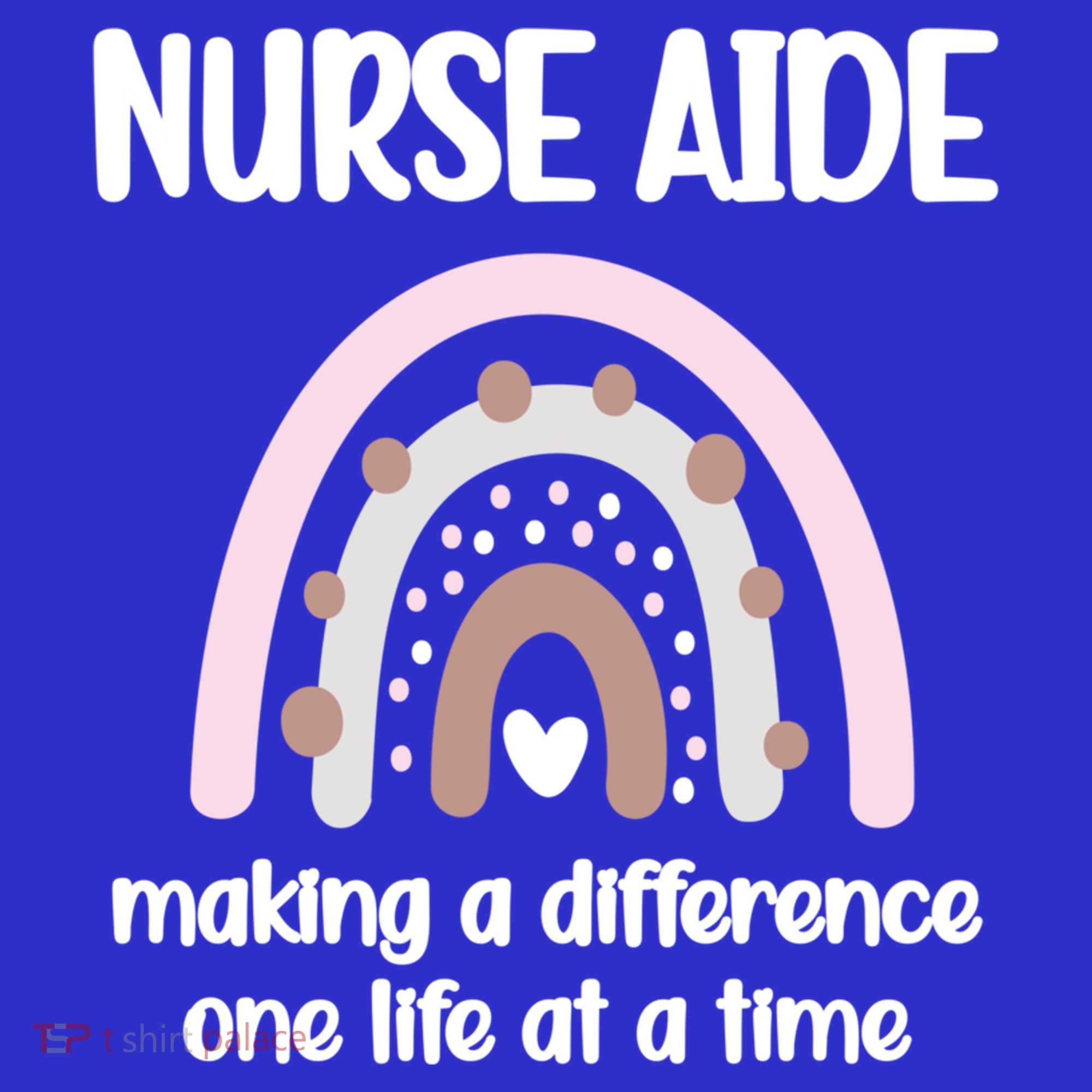Nurse Aide Rainbow Nurse Aide Week Nursing Assistant Cute Gift Kids Hoodie