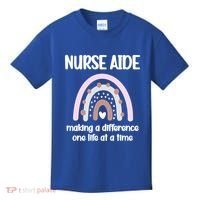 Nurse Aide Rainbow Nurse Aide Week Nursing Assistant Cute Gift Kids T-Shirt thumb 0