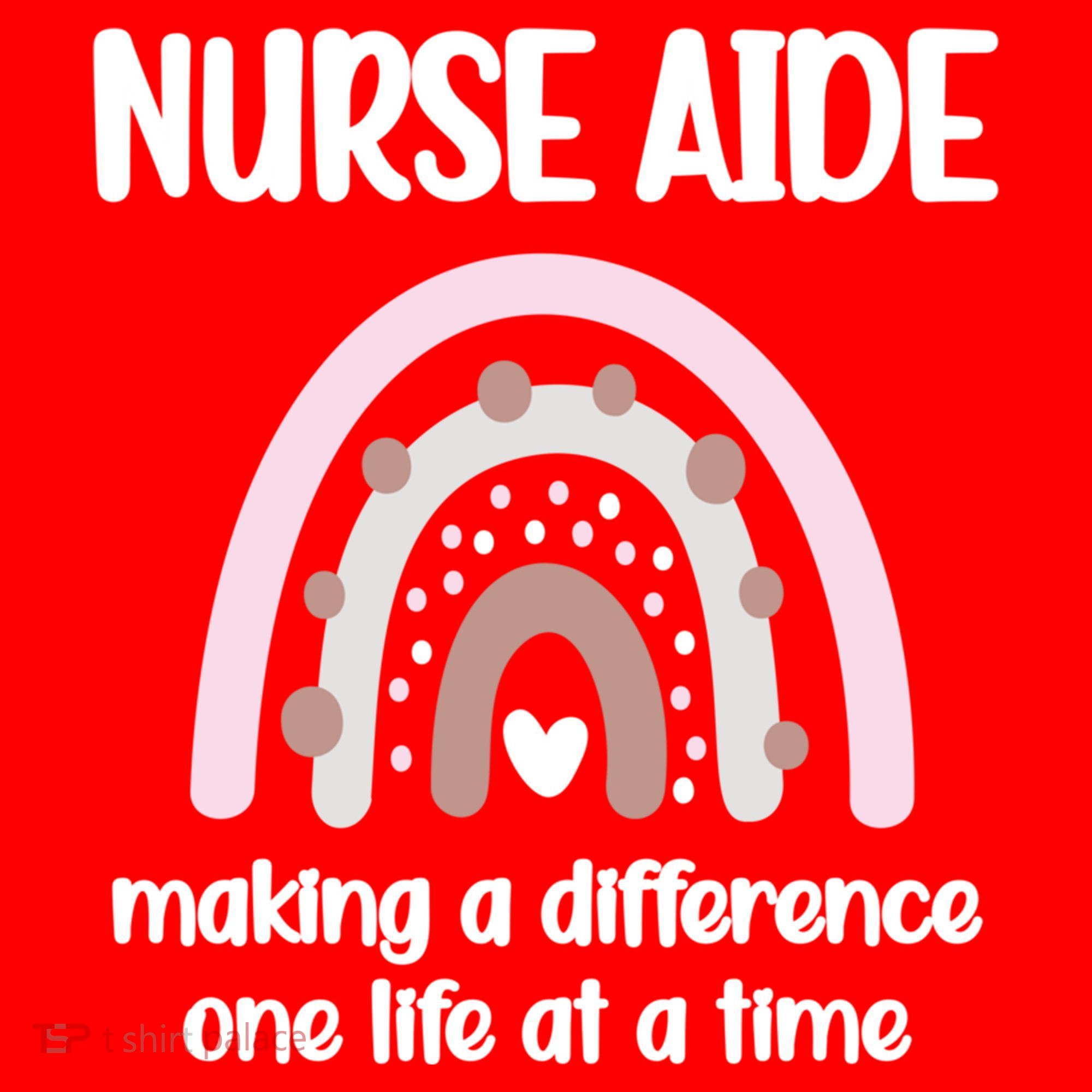 Nurse Aide Rainbow Nurse Aide Week Nursing Assistant Cute Gift Santa Hat