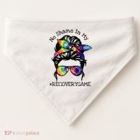 Narcotics Anonymous Sobriety Gifts Aa Na USA-Made Doggie Bandana thumb 0