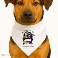 Narcotics Anonymous Sobriety Gifts Aa Na USA-Made Doggie Bandana thumb 1