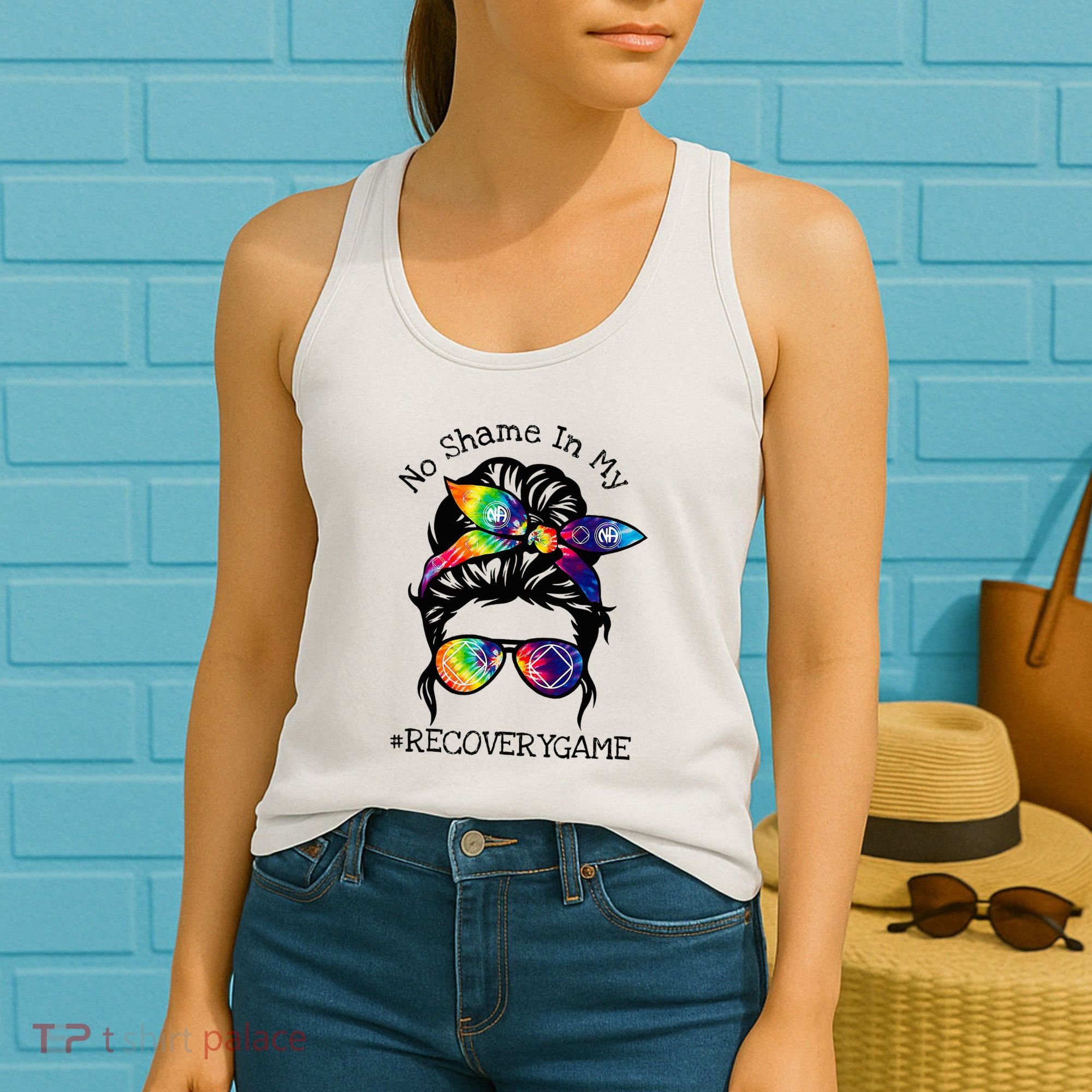 Narcotics Anonymous Sobriety Gifts Aa Na Women's Tank Top