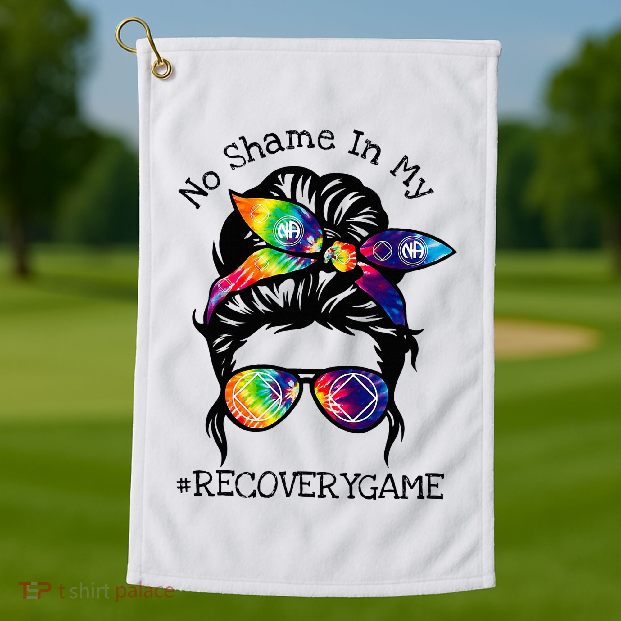 Narcotics Anonymous Sobriety Gifts Aa Na Golf Towel