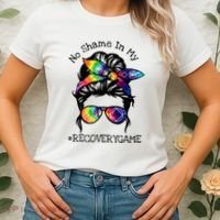 Narcotics Anonymous Sobriety Gifts Aa Na Women's T-Shirt thumb 2