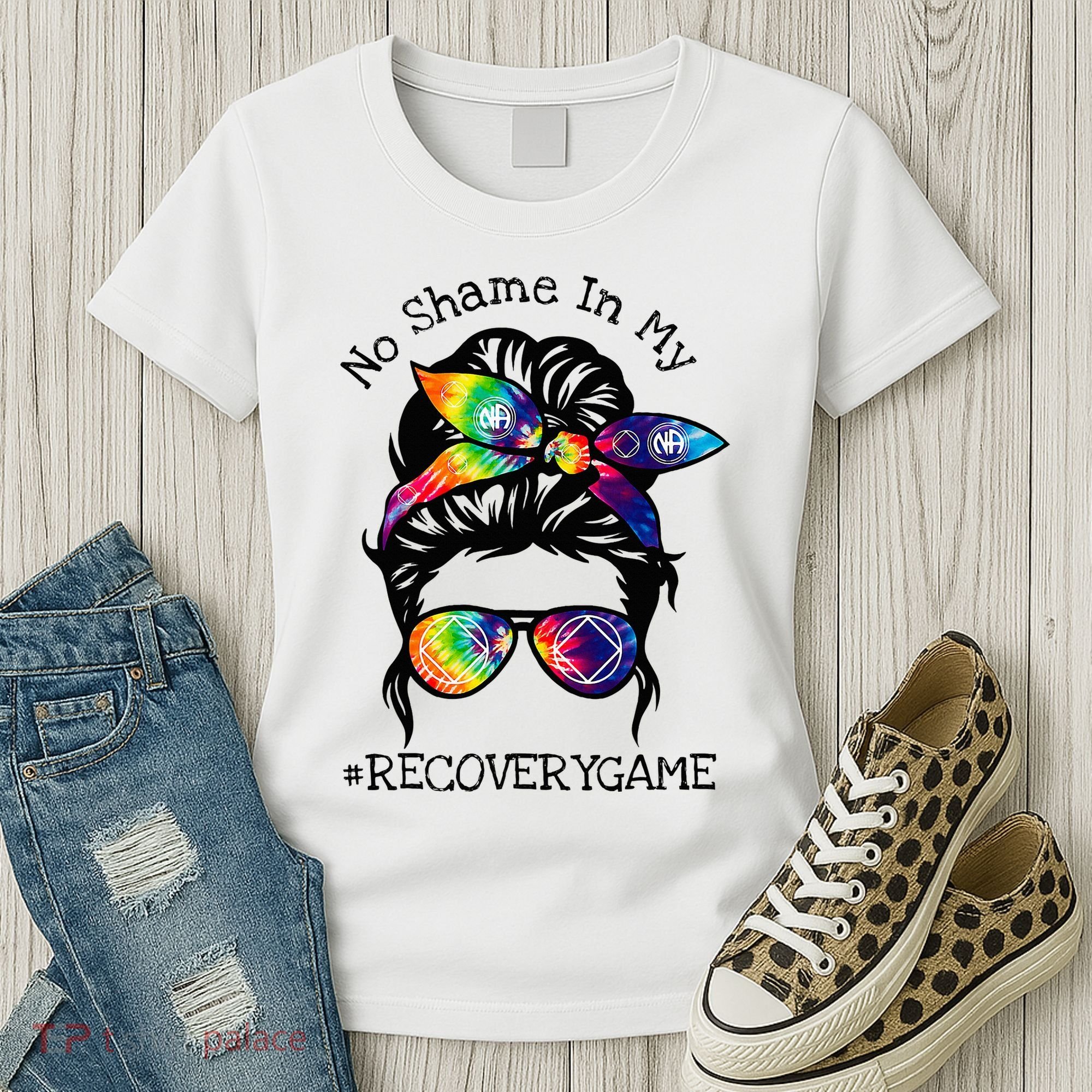 Narcotics Anonymous Sobriety Gifts Aa Na Women's T-Shirt