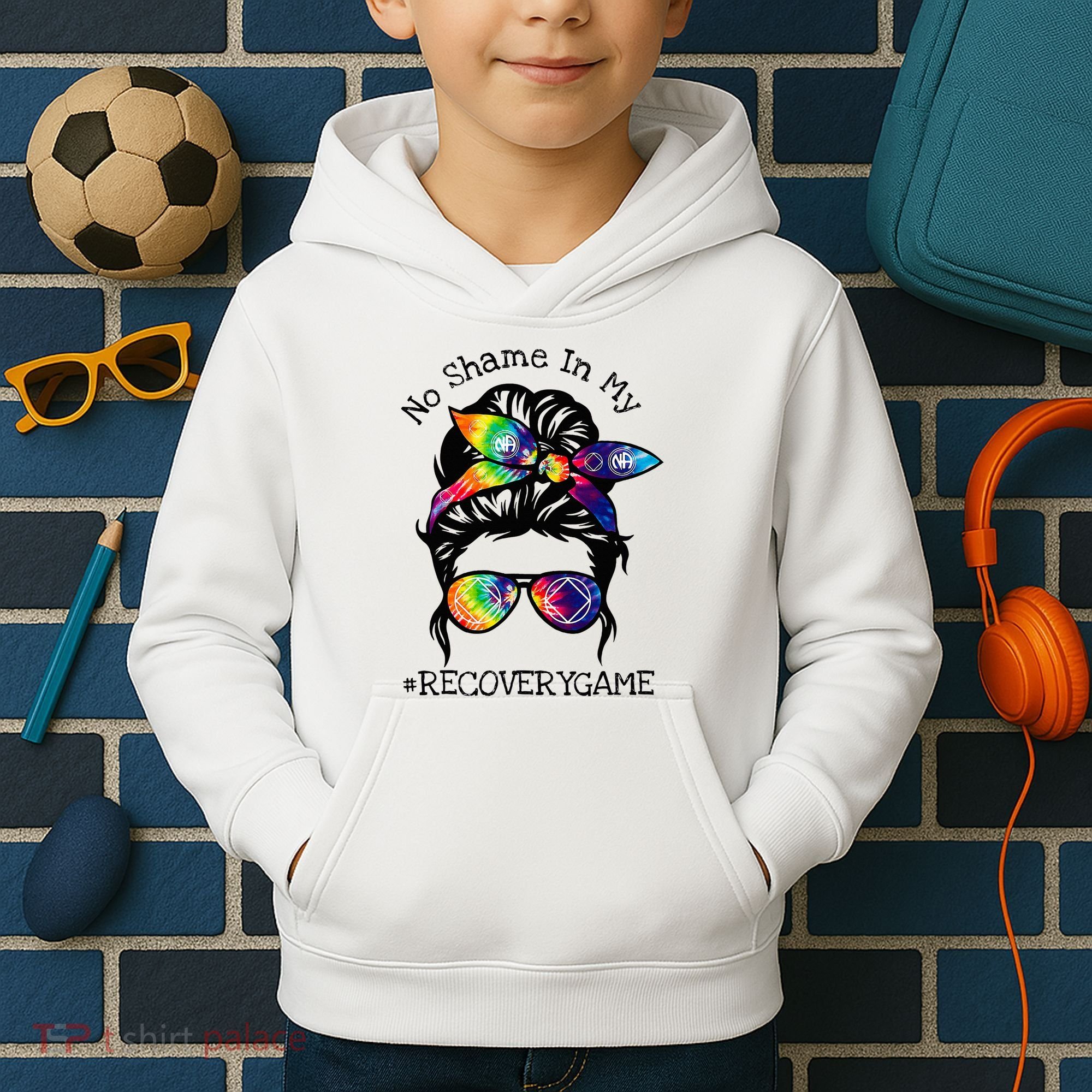 Narcotics Anonymous Sobriety Gifts Aa Na Kids Hoodie