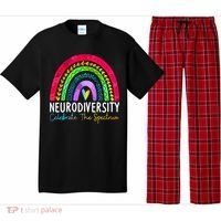 Neurodiversity Autism Spectrum ASD ADHD Rainbow Boho Pajama Set thumb 0