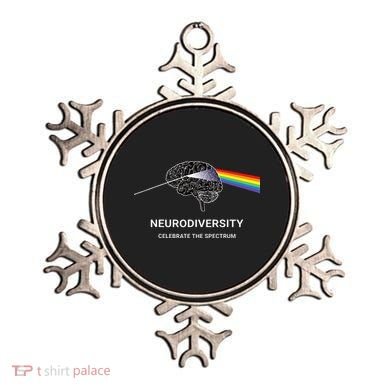 Neurodiversity Autism Spectrum ASD ADHD Rainbow Brain Ornament