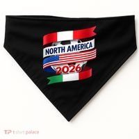 North America Soccer 2026  USA-Made Doggie Bandana thumb 0