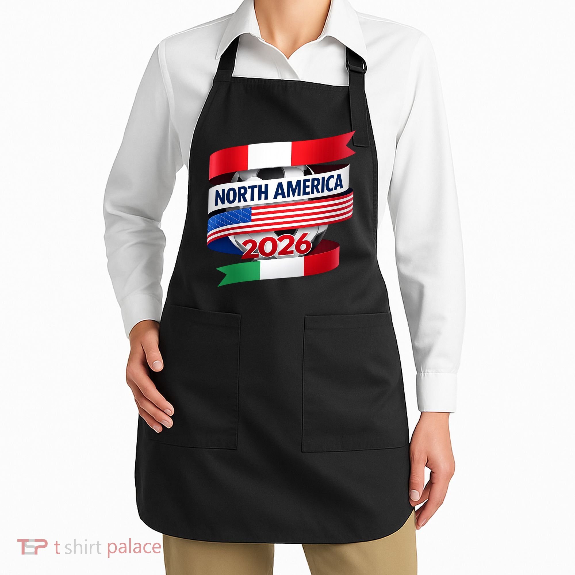 North America Soccer 2026  Apron