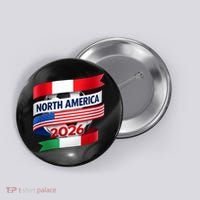 North America Soccer 2026  Button thumb 0