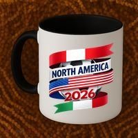 North America Soccer 2026  Coffee Mug thumb 2