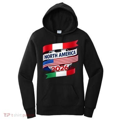 North America Soccer 2026  Women's Hoodie