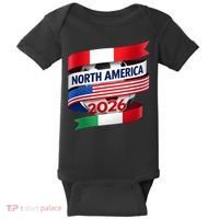 North America Soccer 2026  Baby Bodysuit thumb 0