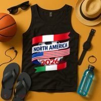 North America Soccer 2026  Tank Top thumb 4
