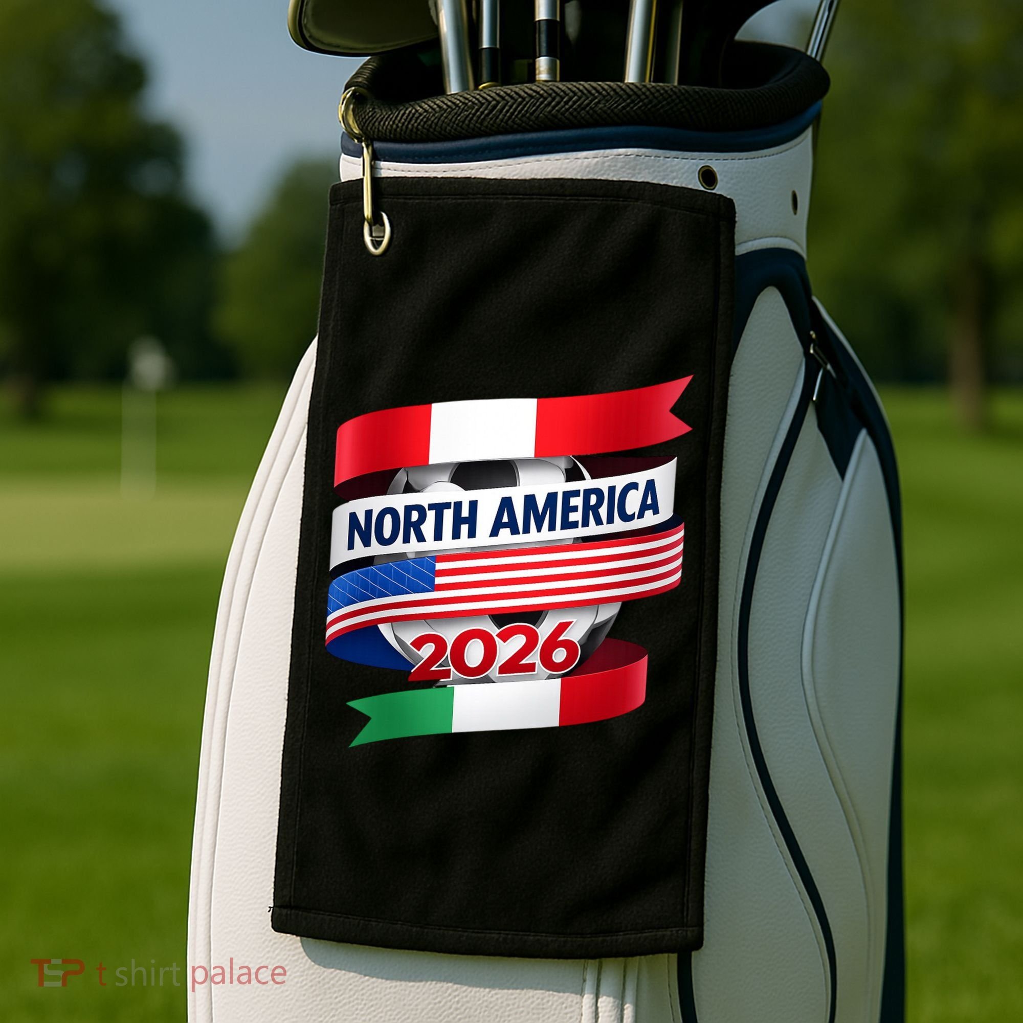 North America Soccer 2026  Golf Towel
