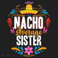 Nacho Average Sister Cinco De Mayo Mexican Matching Family Beanie thumb 2