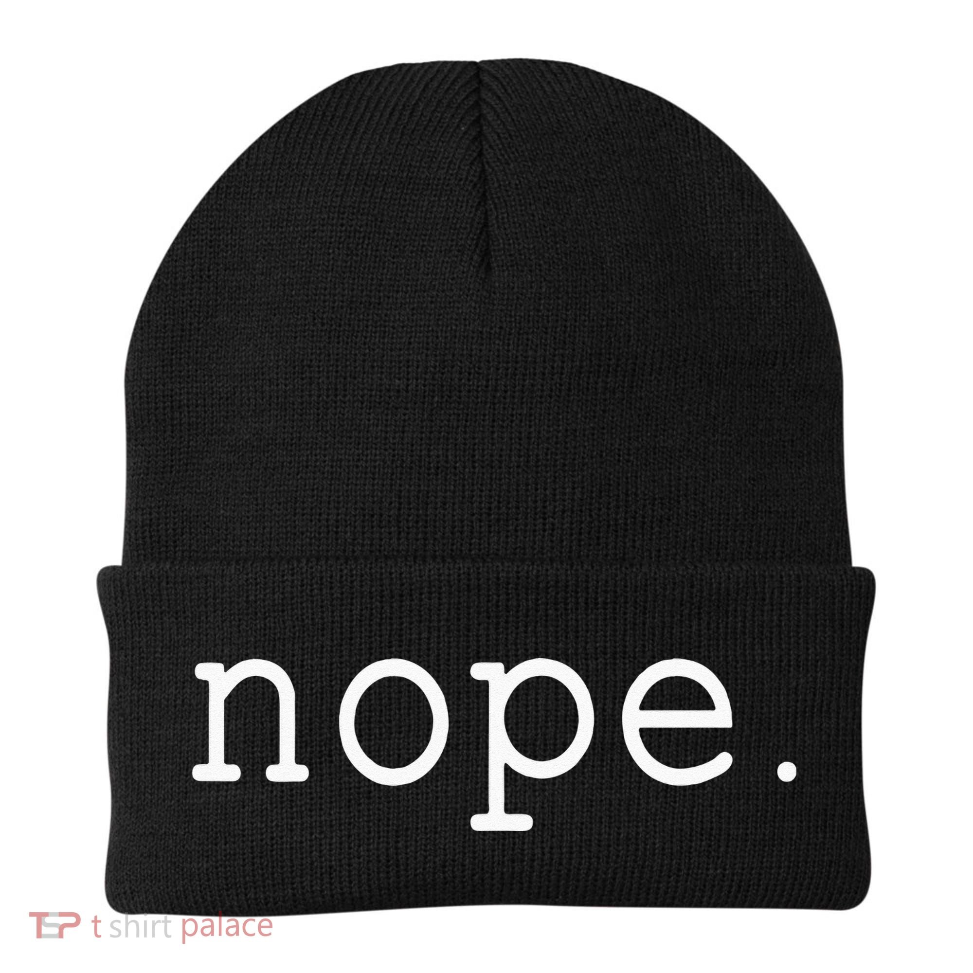 Nope. A Simple Negative Is All You Need. Beanie
