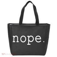 Nope. A Simple Negative Is All You Need. Tote Bag thumb 0