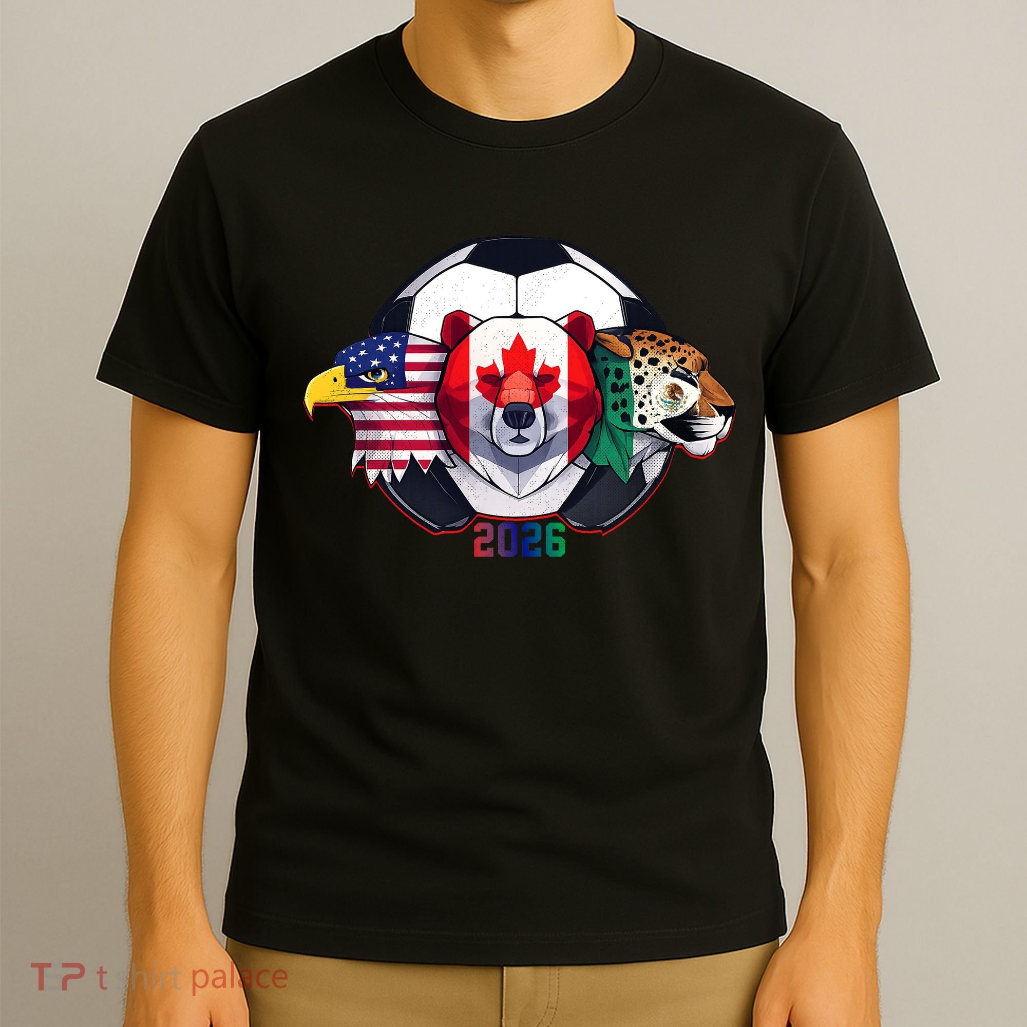 North American Soccer 2026 Fan T-Shirt