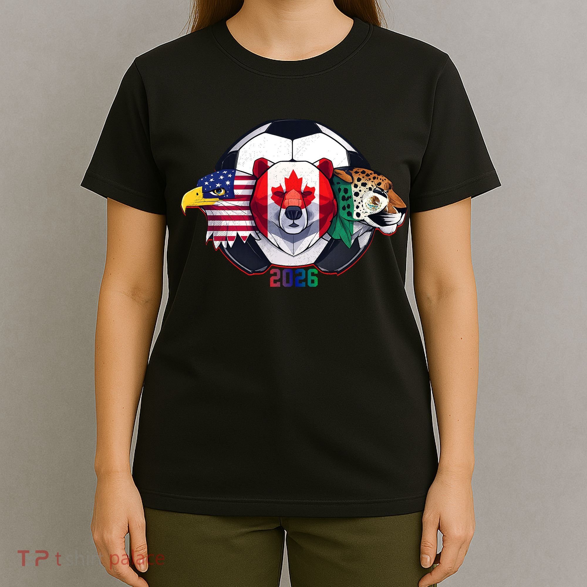 North American Soccer 2026 Fan T-Shirt