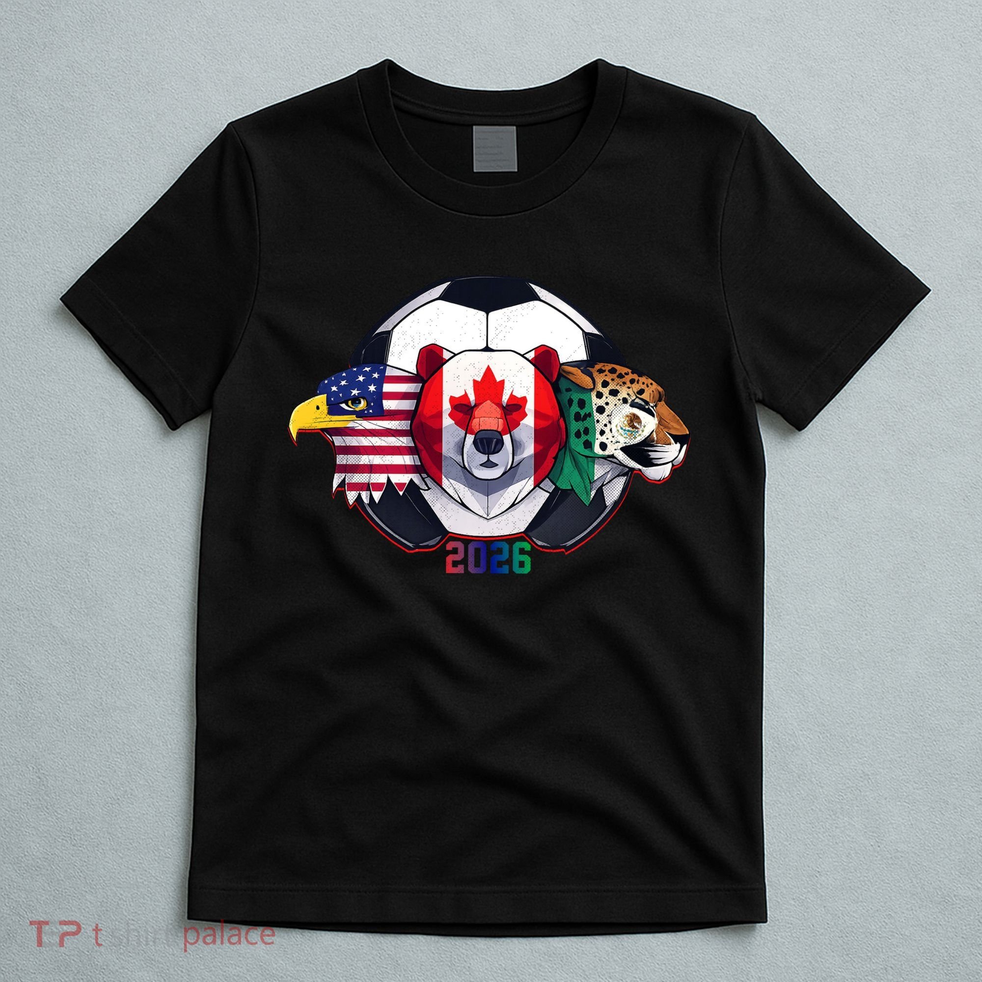 North American Soccer 2026 Fan T-Shirt