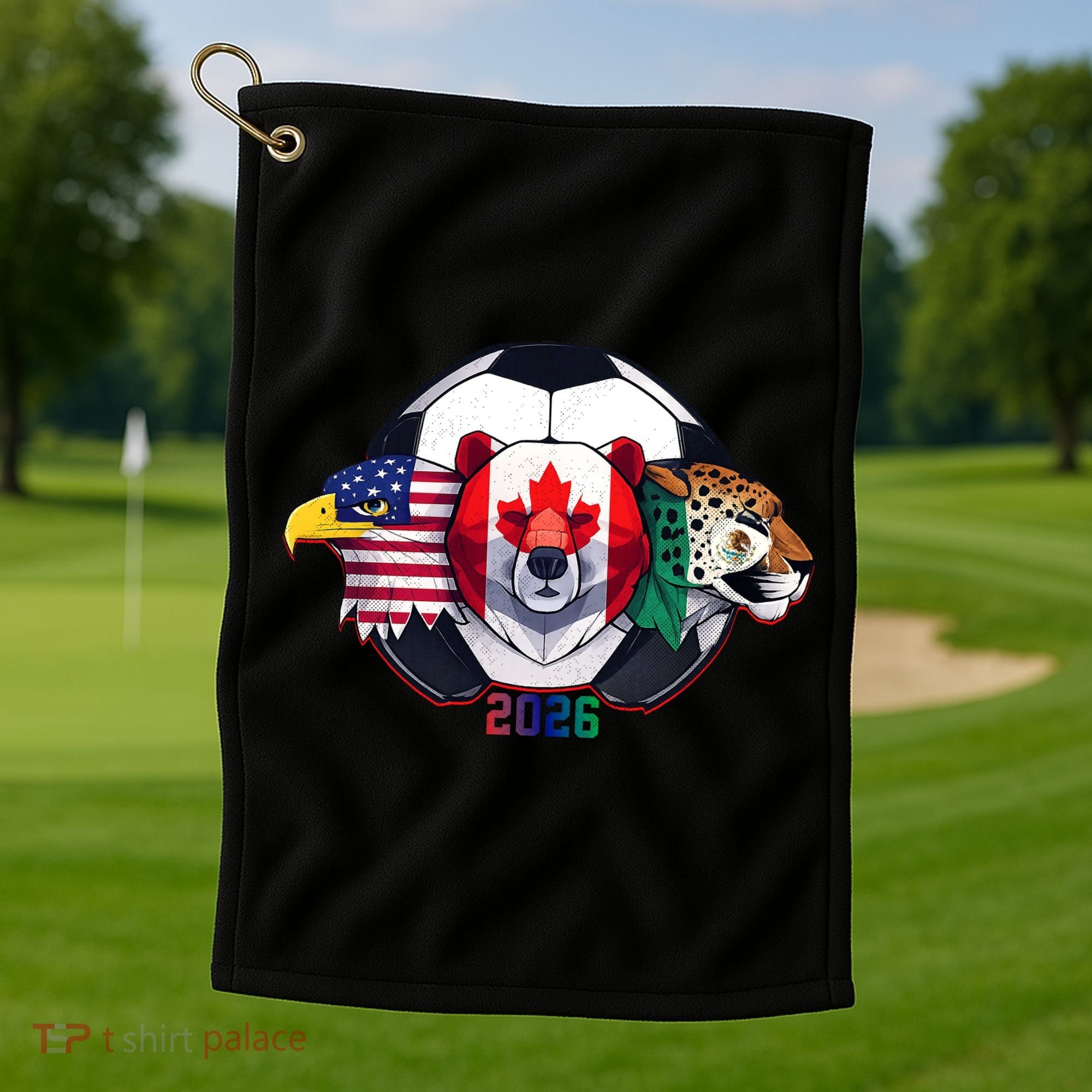 North American Soccer 2026 Fan Golf Towel