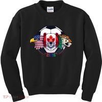 North American Soccer 2026 Fan Kids Sweatshirt thumb 0