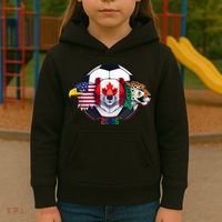 North American Soccer 2026 Fan Kids Hoodie thumb 3