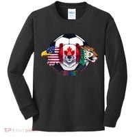 North American Soccer 2026 Fan Kids Long Sleeve Shirt thumb 0