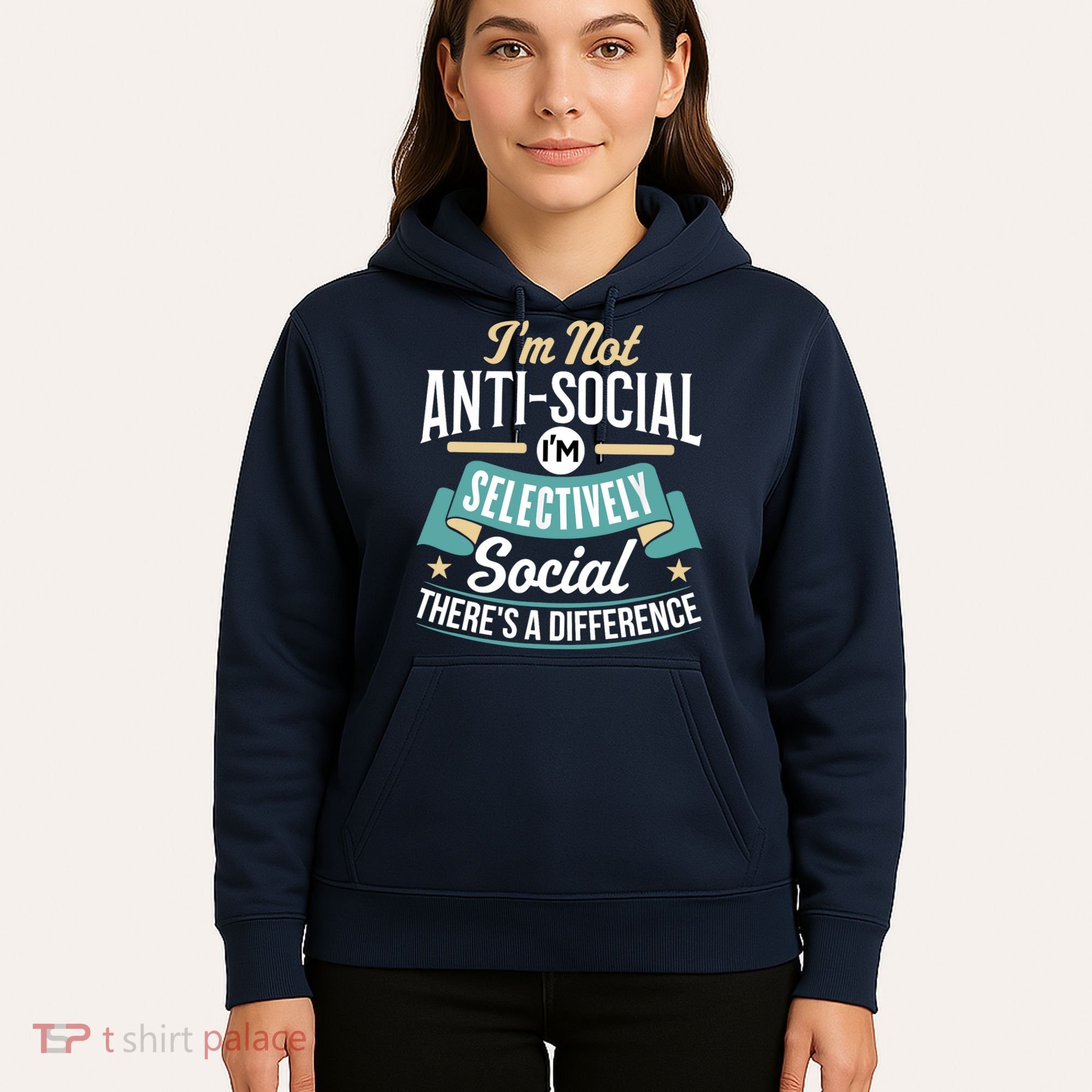 Not Antisocial, Sarcastic Humor, Sarcasm Hoodie