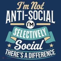 Not Antisocial, Sarcastic Humor, Sarcasm Women's Tank Top thumb 5